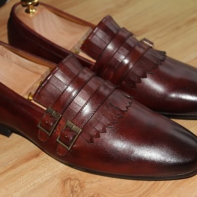 Regal-Fringes Double Monk Strap Loafers