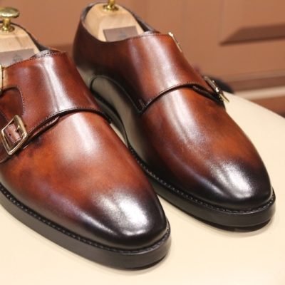 "Imperial" Double Monk Strap Shoes