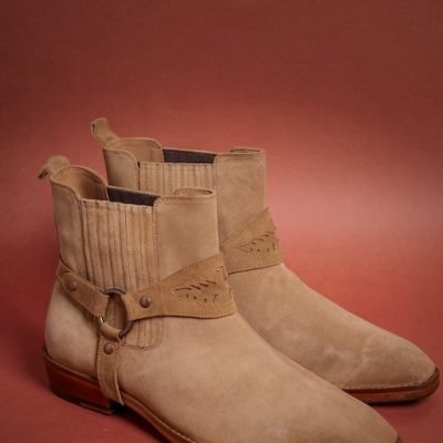 Sail Harness Suede Boots
