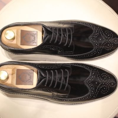 Ralph Wingtip Oxford Mid Gloss Shoes