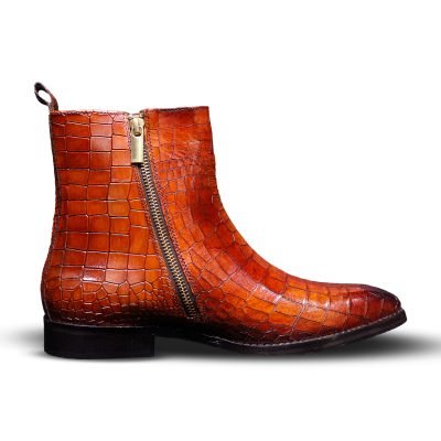Nova Croc leather Chelsea- Shoebespoke