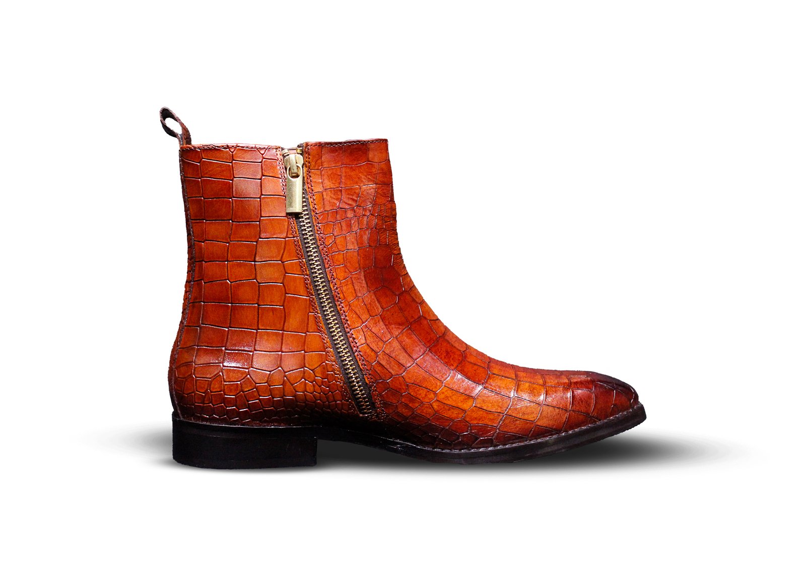 Nova Croc leather Chelsea- Shoebespoke