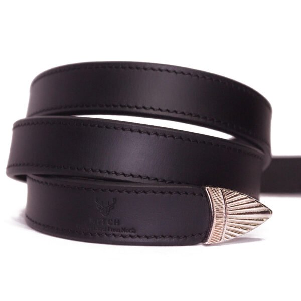 Mitch “Silver Spur” Leather Belt