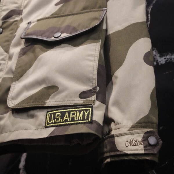 MITCH Luxury Bespoke Camo Jacket Custom Designed Streetwear - Image 2