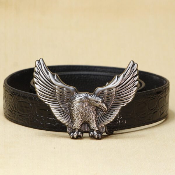 Midnight Ascend – Premium Leather Eagle Belt - Image 2