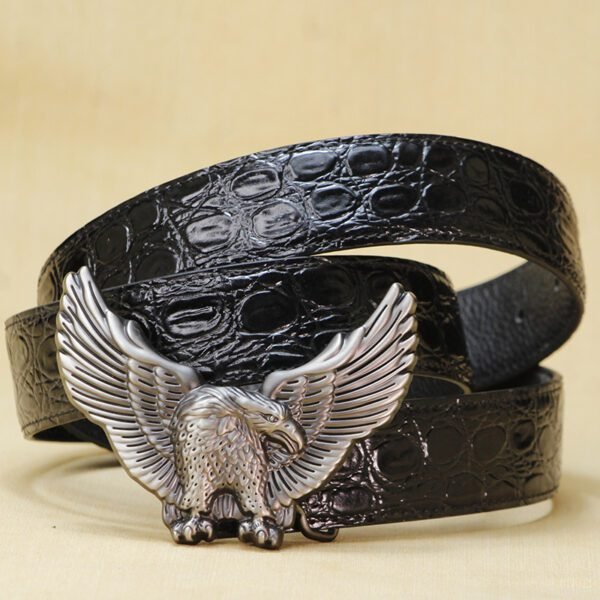 Midnight Ascend – Premium Leather Eagle Belt - Image 3