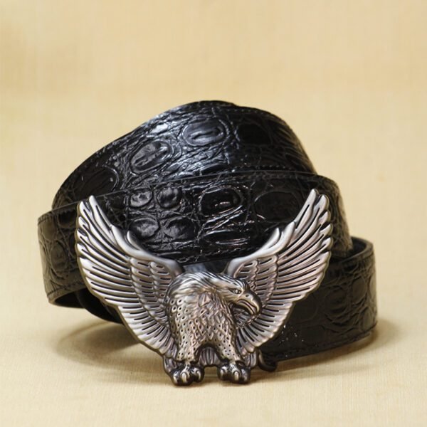Midnight Ascend – Premium Leather Eagle Belt - Image 4