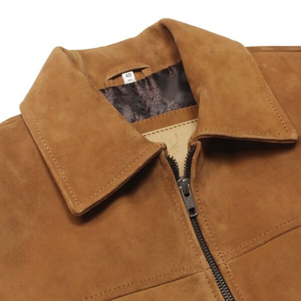 Sable Drift Suede Leather Jacket