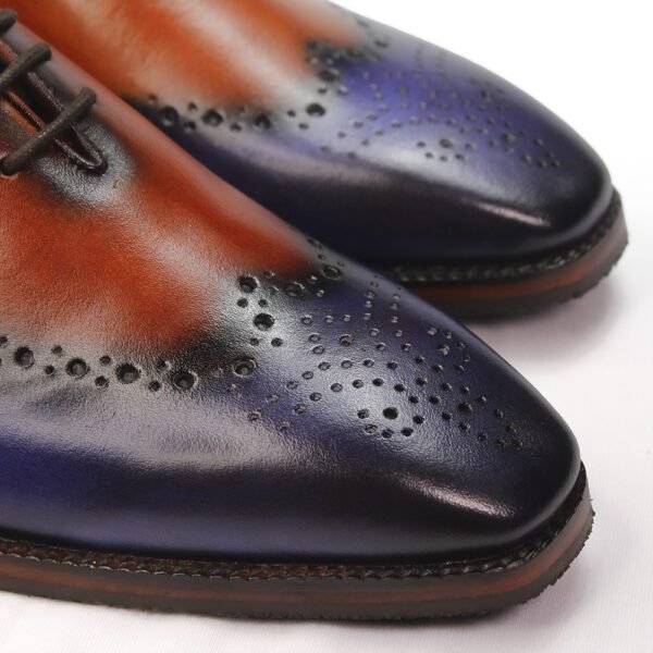 Sapphire Auburn Gradient Oxfords