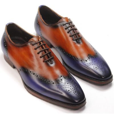 Sapphire Auburn Gradient Oxfords