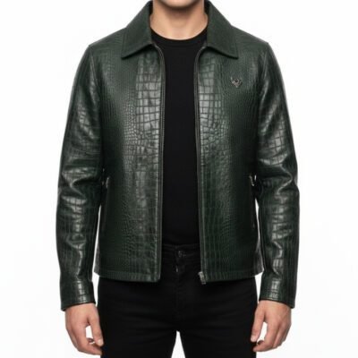 Cavalieri Verde Croc Jacket