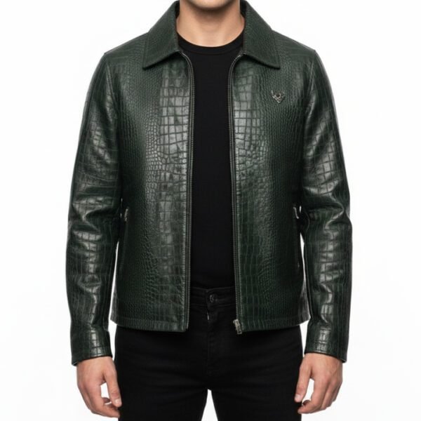 Cavalieri Verde Croc Jacket