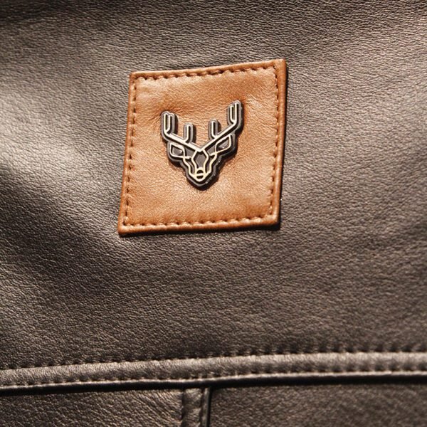 Regalia Crest Pure Leather Jacket by Mitch Luxury