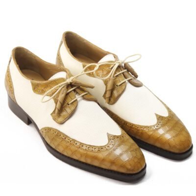 The Windsor Croc-Tone Oxfords by Shoe Bespoke