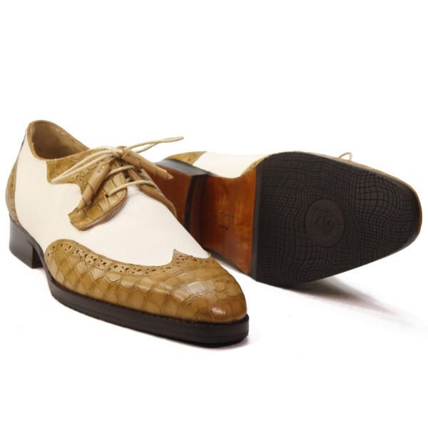 The Windsor Croc-Tone Oxfords by Shoe Bespoke