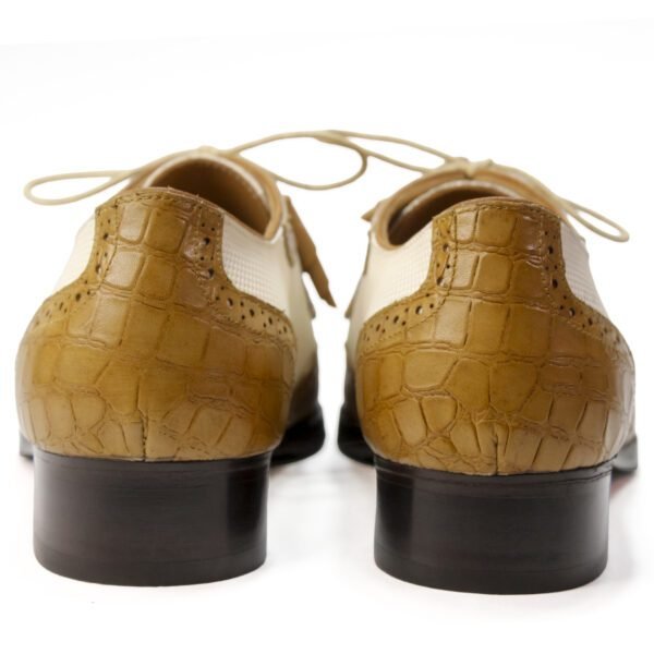 The Windsor Croc-Tone Oxfords by Shoe Bespoke