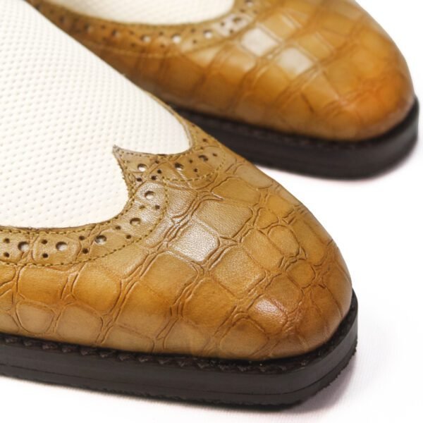 The Windsor Croc-Tone Oxfords by Shoe Bespoke