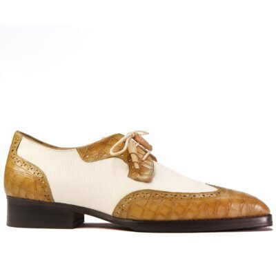 The Windsor Croc-Tone Oxfords by Shoe Bespoke