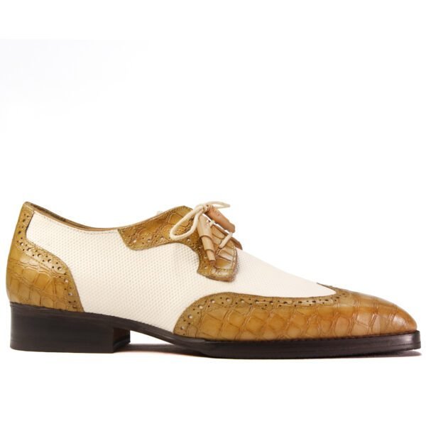 The Windsor Croc-Tone Oxfords by Shoe Bespoke