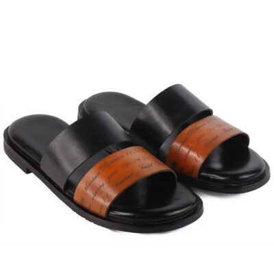 Burtela Leather Slippers
