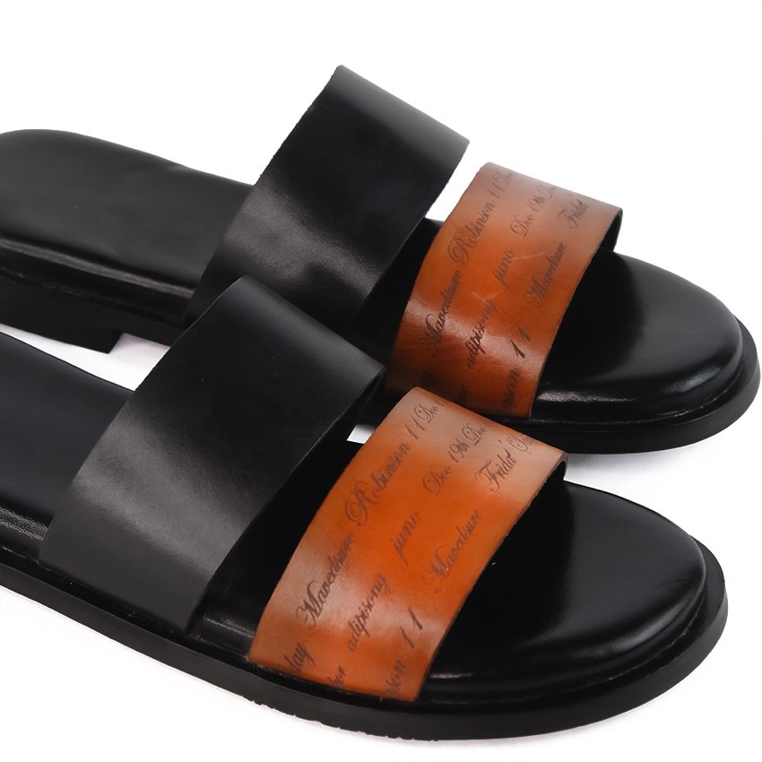 Burtela Leather Slippers