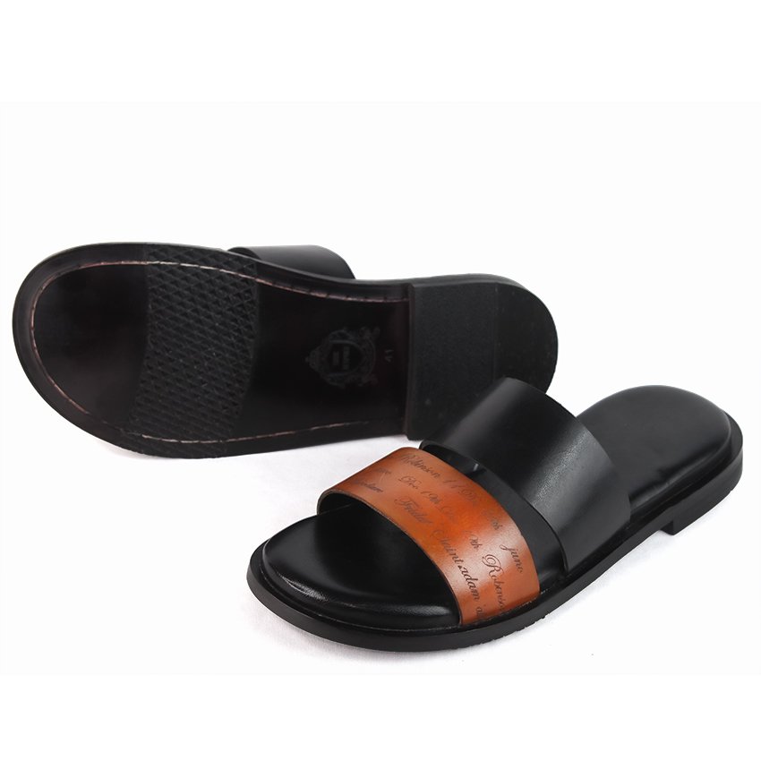 Burtela Leather Slippers