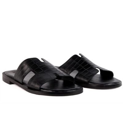 Hermes Leather Slippers