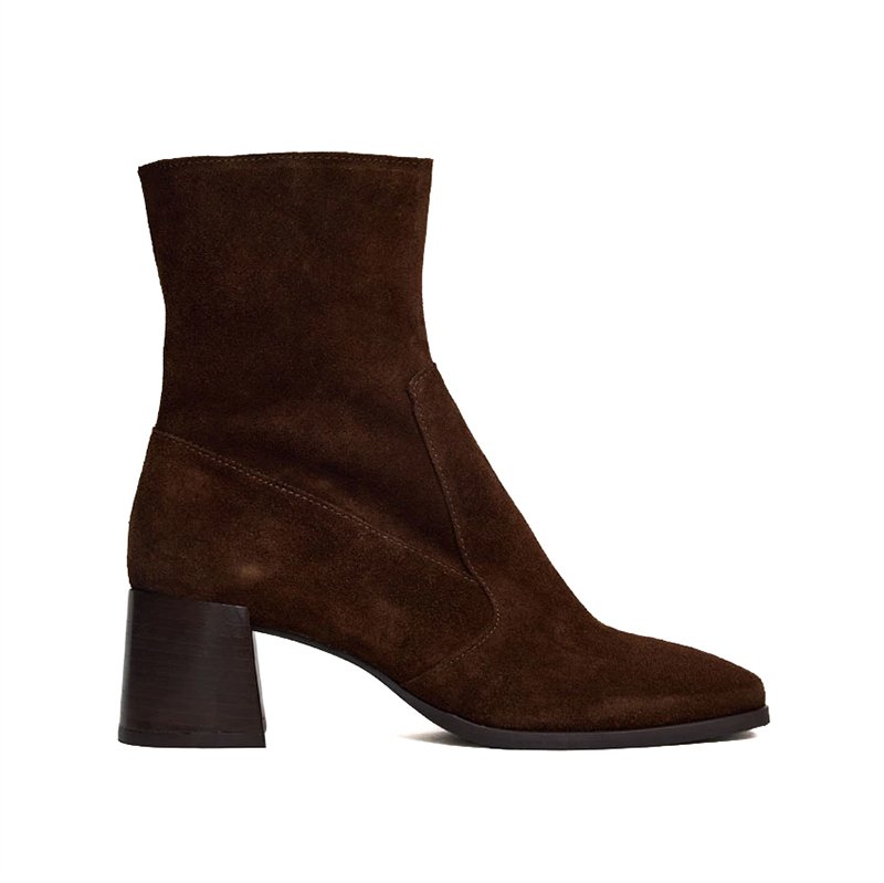 Sable Crest White Python Patent Leather Boots