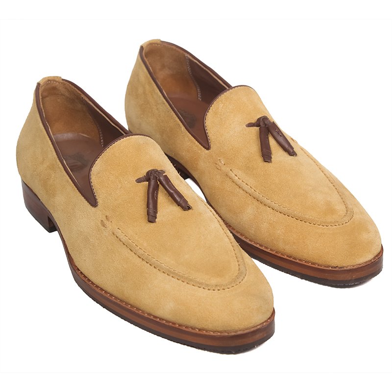 Narrator Suede Tassel Loafer