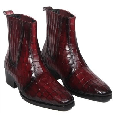 Nova Croc Chelsea Boot