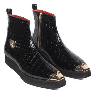 Patent Luxe Chelsea Boot