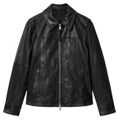 Midnight Regent – Bespoke Black Leather Jacket