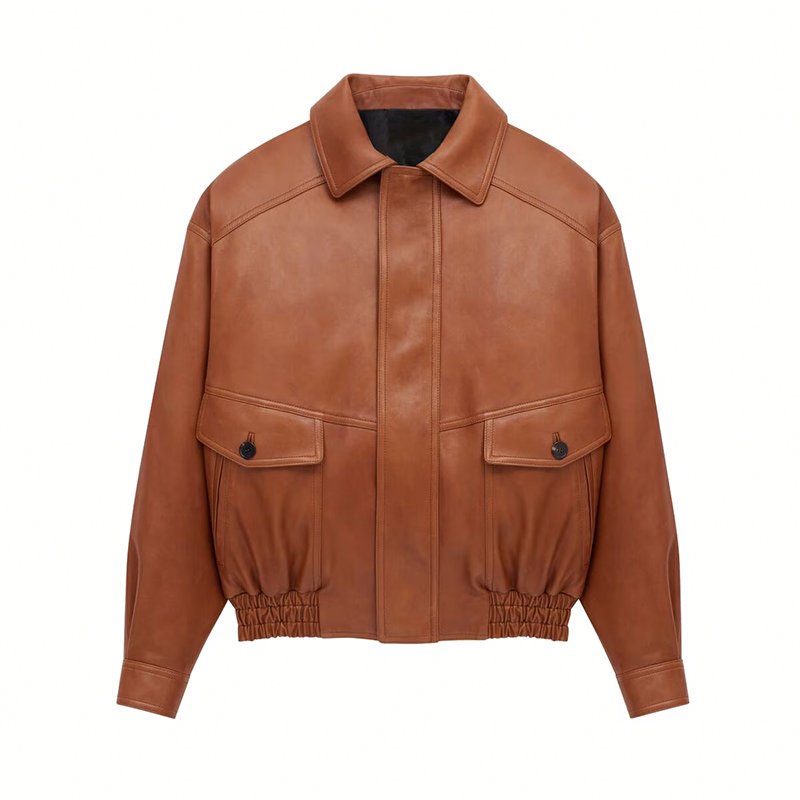 Tan Elan Bespoke Leather Jacket
