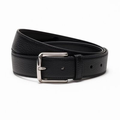 Sovereign Black Leather Belt