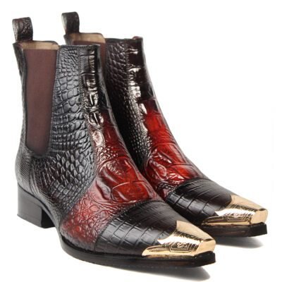 Crimson Embrose Croc