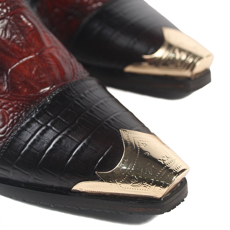 Crimson Embrose Croc