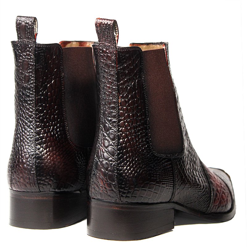 Crimson Embrose Croc