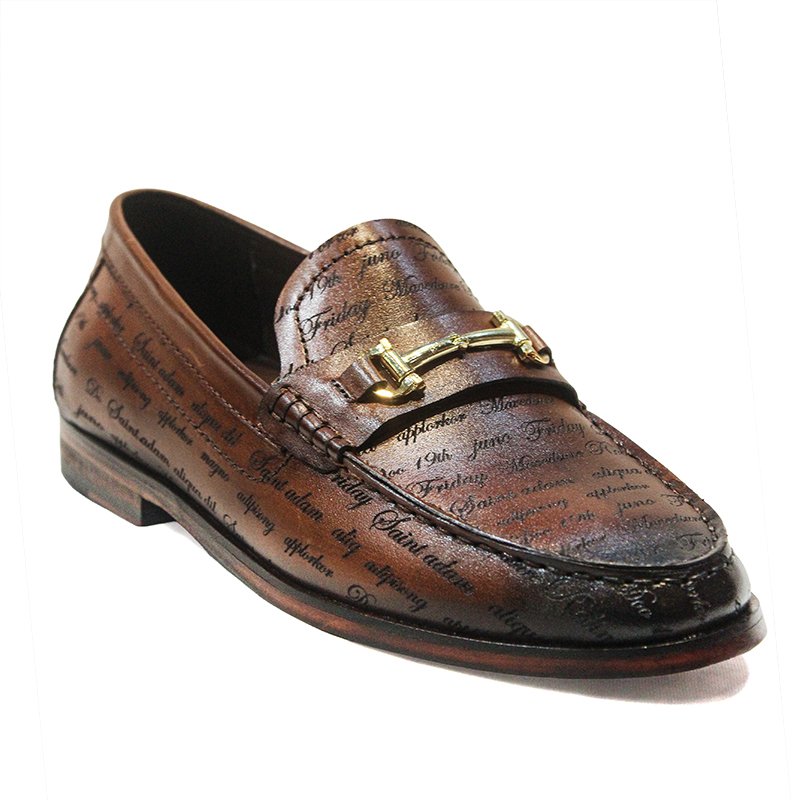 Script Horsebit Loafer