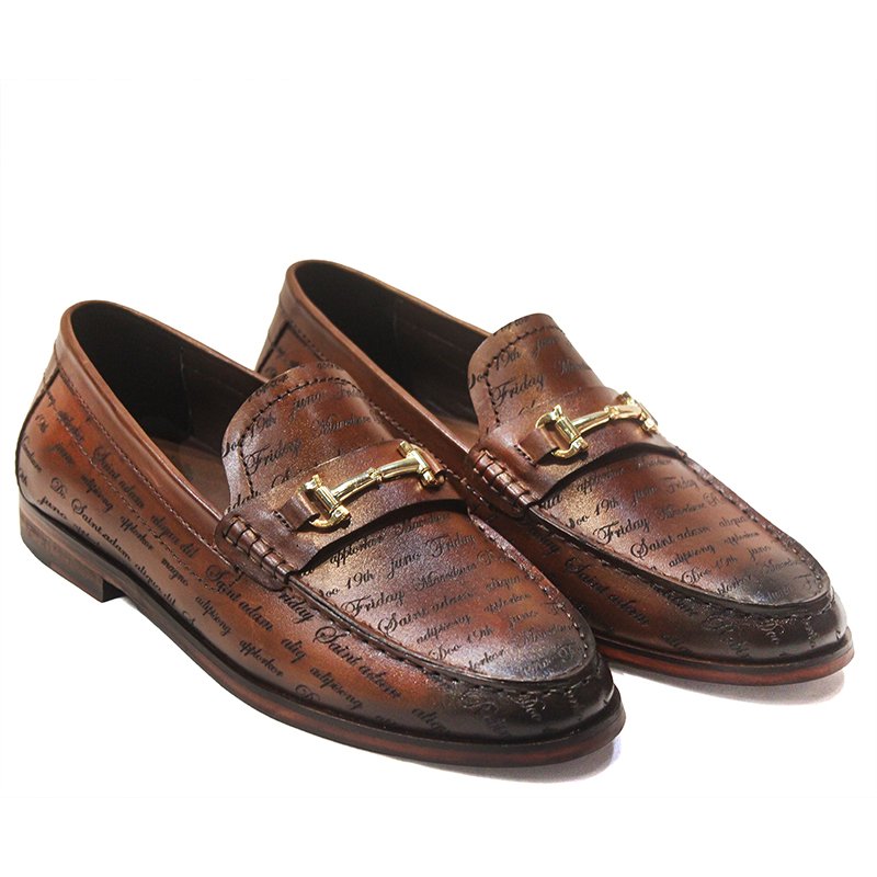 Script Horsebit Loafer