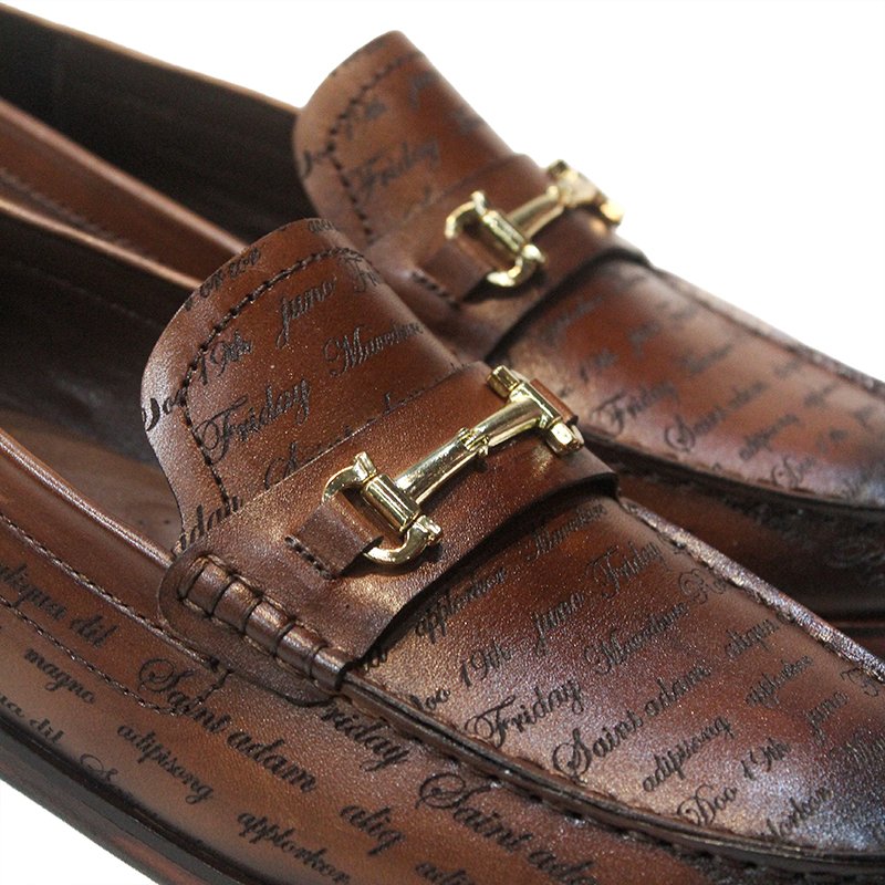 Script Horsebit Loafer